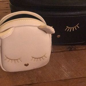 Lionel Cat Makeup bags set